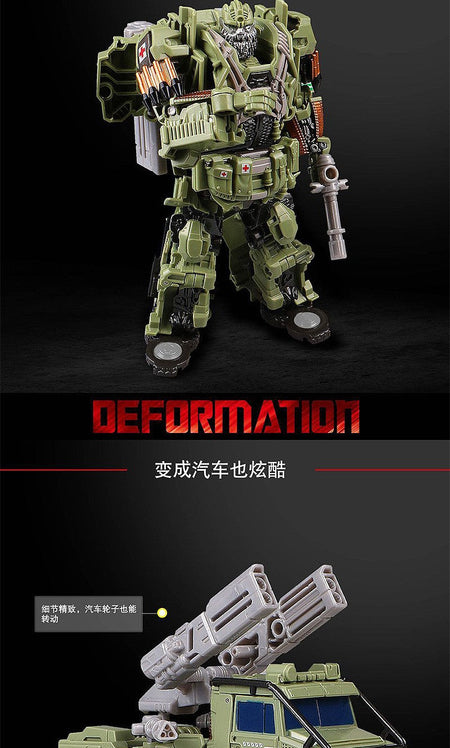 Transformation Toys BMB Hound H6001-6 AOYI Ratchet Autobot Car Warrior Movie Series Action Figure Deformation Robot Anime Model