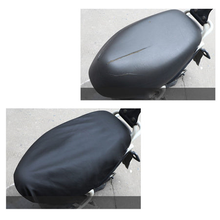 Motorcycle Waterproof Anti-skid Seat Cover PU Leather Cushion Protect Motorcycle Seat Cover Heat-insulated Breathable