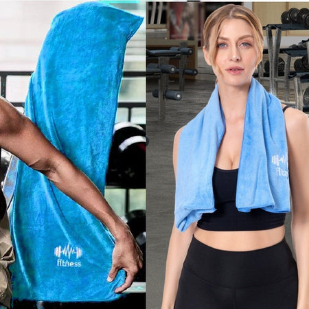 Gym Towel Microfiber Sports Towel for Men and Women, Super Soft and Quick-Drying Towel, for Tennis, Yoga, Cycling, Swimming