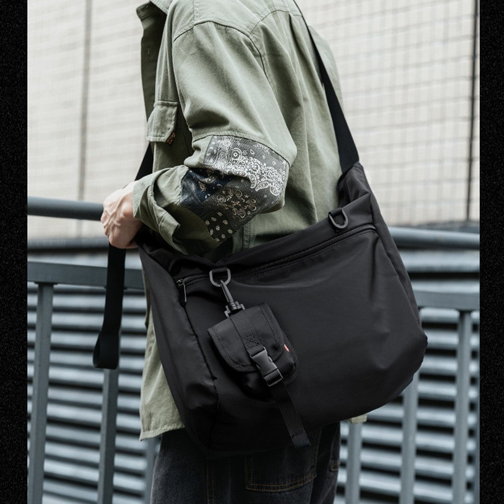 Men Messenger Bags Casual Waterproof Crossbody Bag Hold 14 inch Laptop Shoulder Bag Unisex Travel Gym Bag