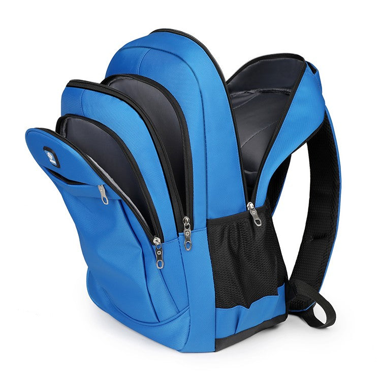 Men's and women's backpacks, large capacity, adjustable shoulder straps, multiple compartments, suitable for school, travel, and