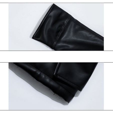 LUZHEN Winter Fashion High Quality Reversible Design Fur Liner Warm Leather Parka Men Original 2025 New Niche Padded Coat JY4797