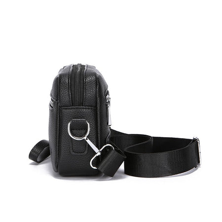 New Style Hand-Held Men's Bag - Trendy Large-Capacity Waterproof Shoulder Bag Casual And Versatile Cross-Body Bag