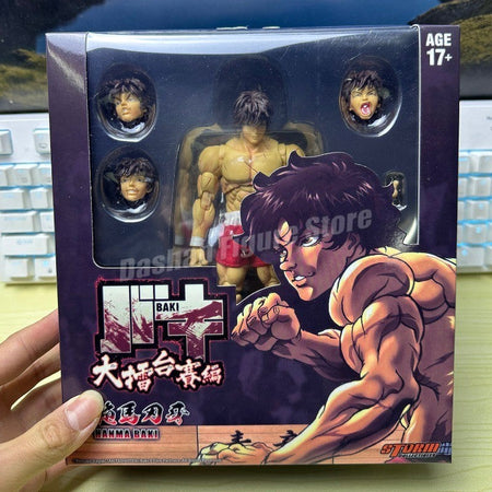 ST Baki Hanma Son Of Ogre Action Figure Hanma Yuujiro Figurine Ko Fighting PVC Collection Anime Yujiro Figures Model Toys Gifts