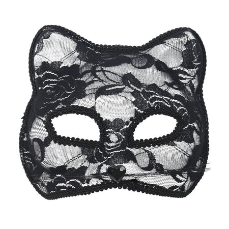 Cat Face Masquerade Mask Black White Lace Costume Accessories Costume Party Accessories Fun Prop Women Lace Mask Cosplay Event