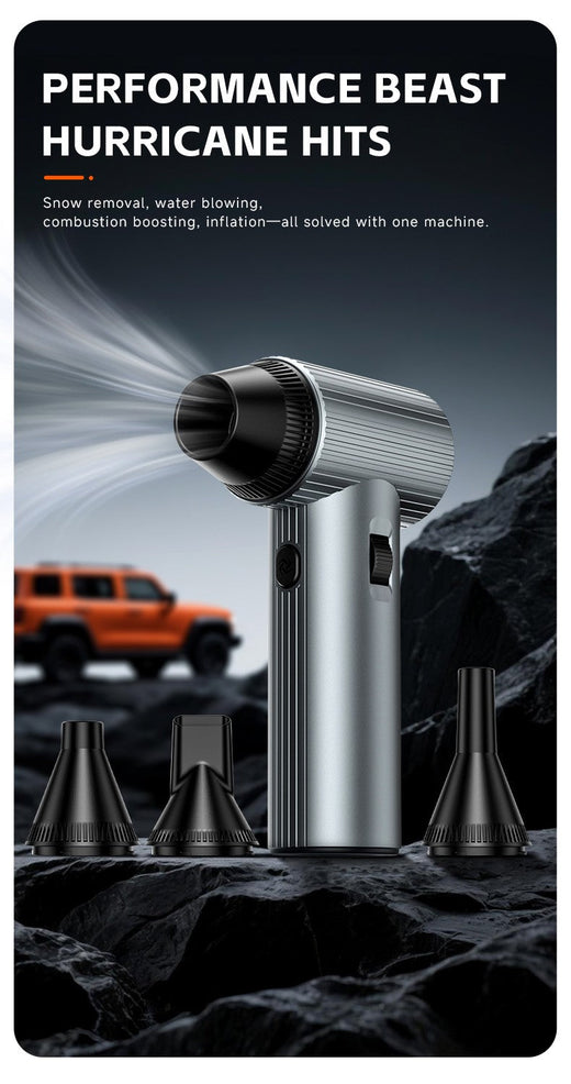 ADINKAM Upgraded Stepless High-Efficient Jet Fan Blower OEM-Style 500g Wind Pressure Super Power Car House PC Cleaning Tools