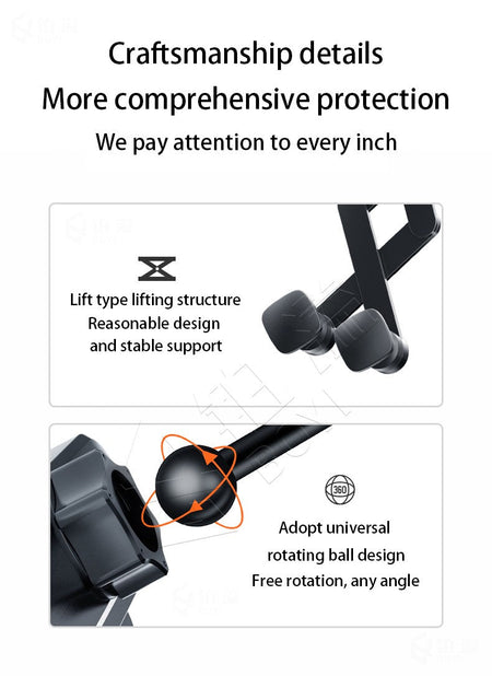 Phone Holde Car For Benz GLE W166 2015-2019 Mobile Support Special Fixed Bracket Base Wireless Charging Stand Accessories