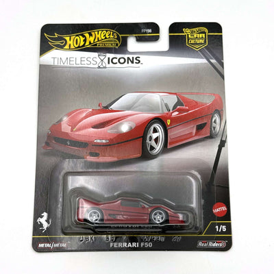 Hot Wheels  FPY86 9C1N Timeless Icons Lexus LFA/Nissan Skyline/Porsche/Koenigsegg/Ferrari F50 1/64 Metal Diecast Model Car