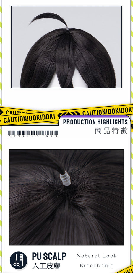 ?Ready for Ship?Idia Malleus Leona Vil Crowley Wig Game Cosplay DokiDoki Men 120cm Long Hair Fiber Idia Halloween  Free Wig Cap