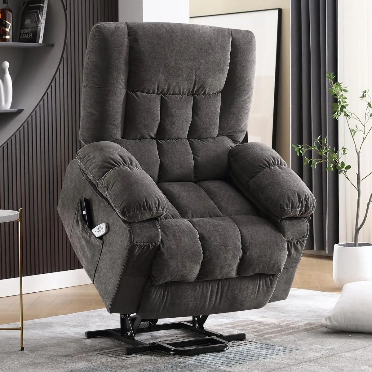 Power Lift Recliner Chair Recliners for Elderly with Heat and Massage Recliner Chair for Living Room with Infinite Position