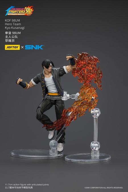 JOYTOY SNK 1/18 Action Figure KOF 98UM Hero Team Kyo Kusanagi Goro Daimon Benimaru Nikaido figures Toys Model