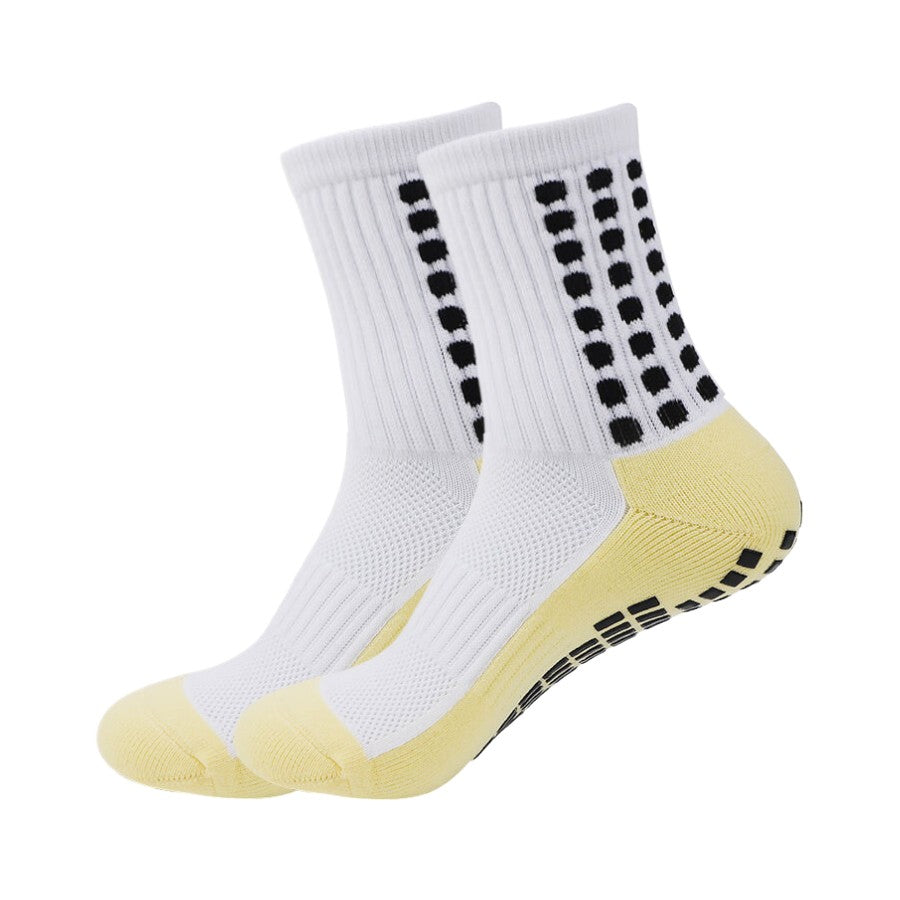 6/10/20Pairs Non Slip Grip Breathable Socks Men Women Professional Athletic Towel Bottom Shockproof for Football Basketball