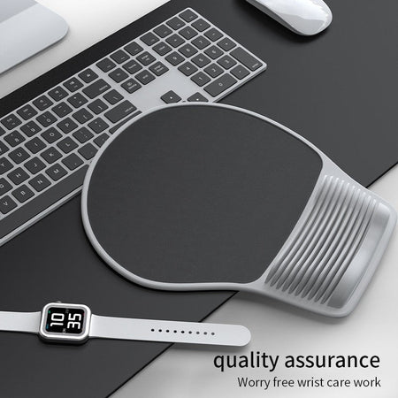 Ergonomic Mouse Pad Wrist Support, Comfortable Mouse Pad Wrist Rest, Relieve Wrist Pain Gel Mouse pad, Laptop, computer, office