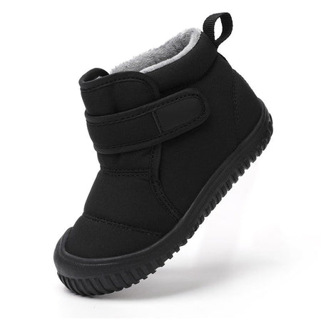 Unisex Kids' Outdoor Anti-slip Winter Snow Boots Warm Plush Toddler Boys Girls Comfortable Walking Shoes Size 19-28