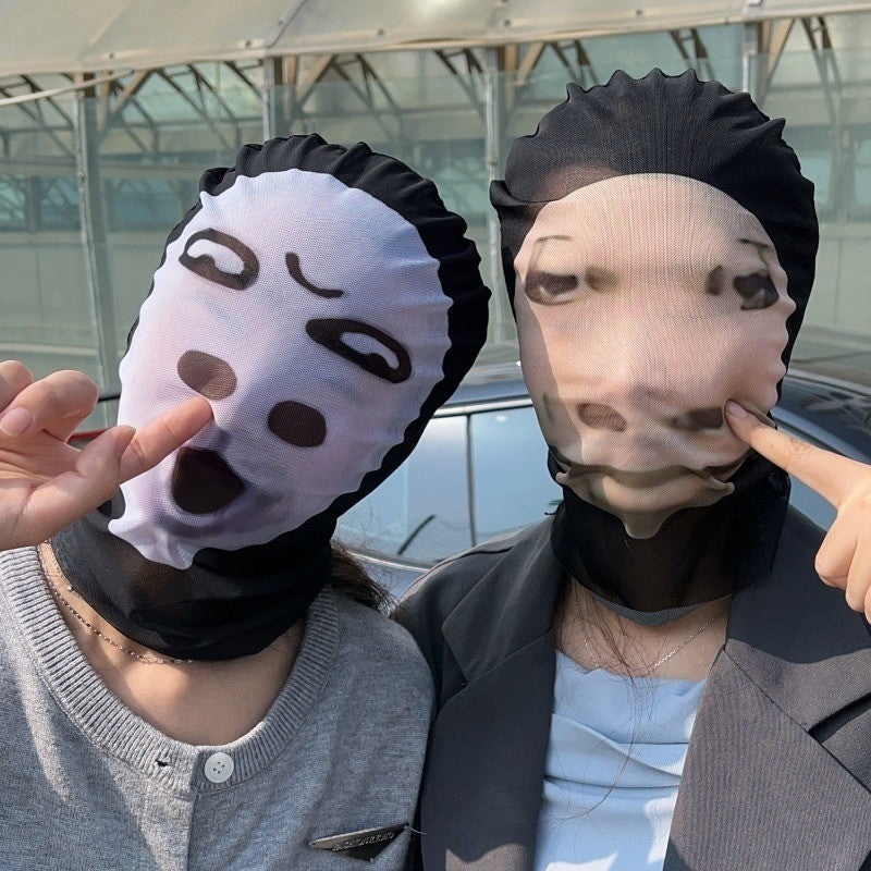2026 New Realistic 3D Face Mask for Role Play Elastic Mesh Mask Masquerade Costumes UV Protection Balaclava Party Supplies