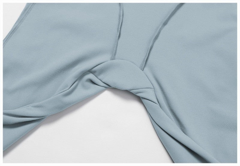 Women's Yoga Jumpsuit Long Sleeved Stand Collar Half Zip High-Intensity Workout One Piece Contrast Color Gym Fitness BodySuit