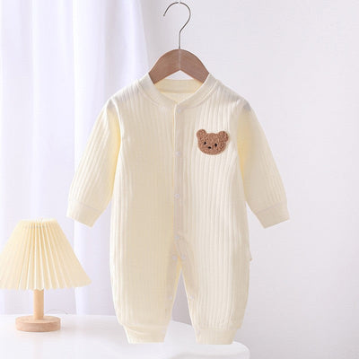 2025 New Infant Baby Girls Boys Knitted Jumpsuit Toddler Baby Girl Boys Long Sleeved Knitting Romper Children Clothes