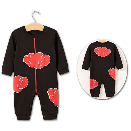 Newborn Costume Baby Anime Romper Boy Kakashi Akatsuki Chopper Zoro Vegeta Cosplay Clothes Infant Jumpsuit Clothes 0-18 Months