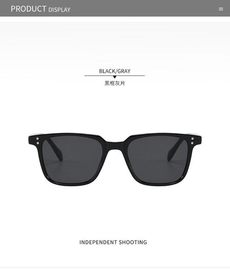 rectangle Rivet Tony Stark Sunglasses women men 2022 brand designer fashion Iron Man Glasses vintage oculos de sol masculino