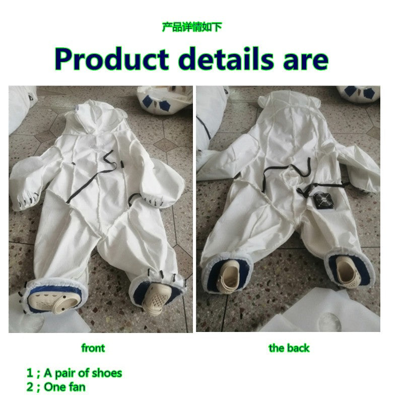 Polar Bear Panda Inflatable Costume 2m/2.6m/3m Optional Animal Imitation Costume Suitable for Christmas and Halloween, Fun Masco