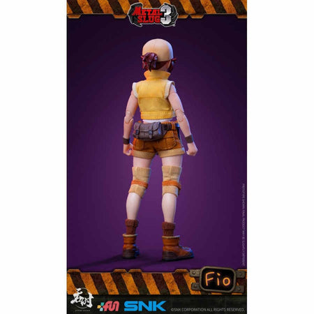 Original Snk Metal Slug Action Figure Toy Fior Airi Sisters 1/12 Cloth Collection Collectible Model Decoration