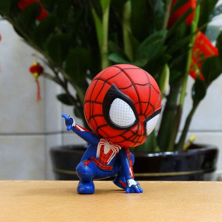 Marvel Spiderman Anime Action Figure Toys PVC Model Spider Man Dolls Decoration Cake Decoration Mdoel Toys Birthday Gifts