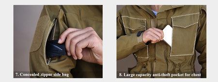 M65 UK US Army Clothes Casual Tactical Windbreaker Men Waterproof Flight Pilot Coat Hoodie Military Field Jacket Winter Autumn
