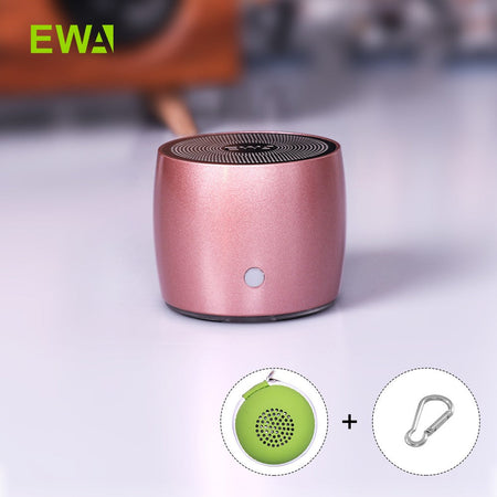 EWA A103 Mini Bluetooth Speakers German Bass Speaker For Outdoor/Indoor Camp/Bicycle /Ravel Metal Box Loud Sound