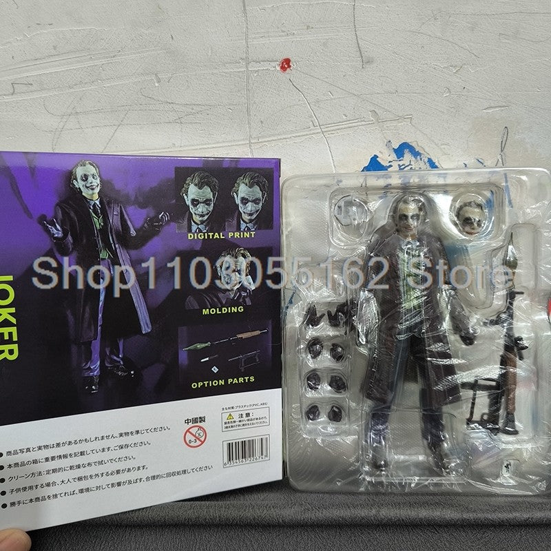 Harley Quinn Batman Action Figure Disney Mafex 015 Joker Heath Ledger The Dark Knight Collectible Toy Christmas Halloween Gift