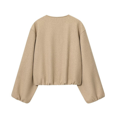 MUJER Red Zipper Bomber Jackets for Women Soft Cropped Jackets Woman 2025 Long Sleeve Woman's Sports Jacket New in Outerwears