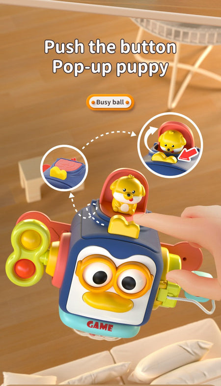 Montessori Children Early Education Toys Baby Hand Fine Motor Skills Toys Puzzle Quiet Hand And Eye Coordinate Learning Toys