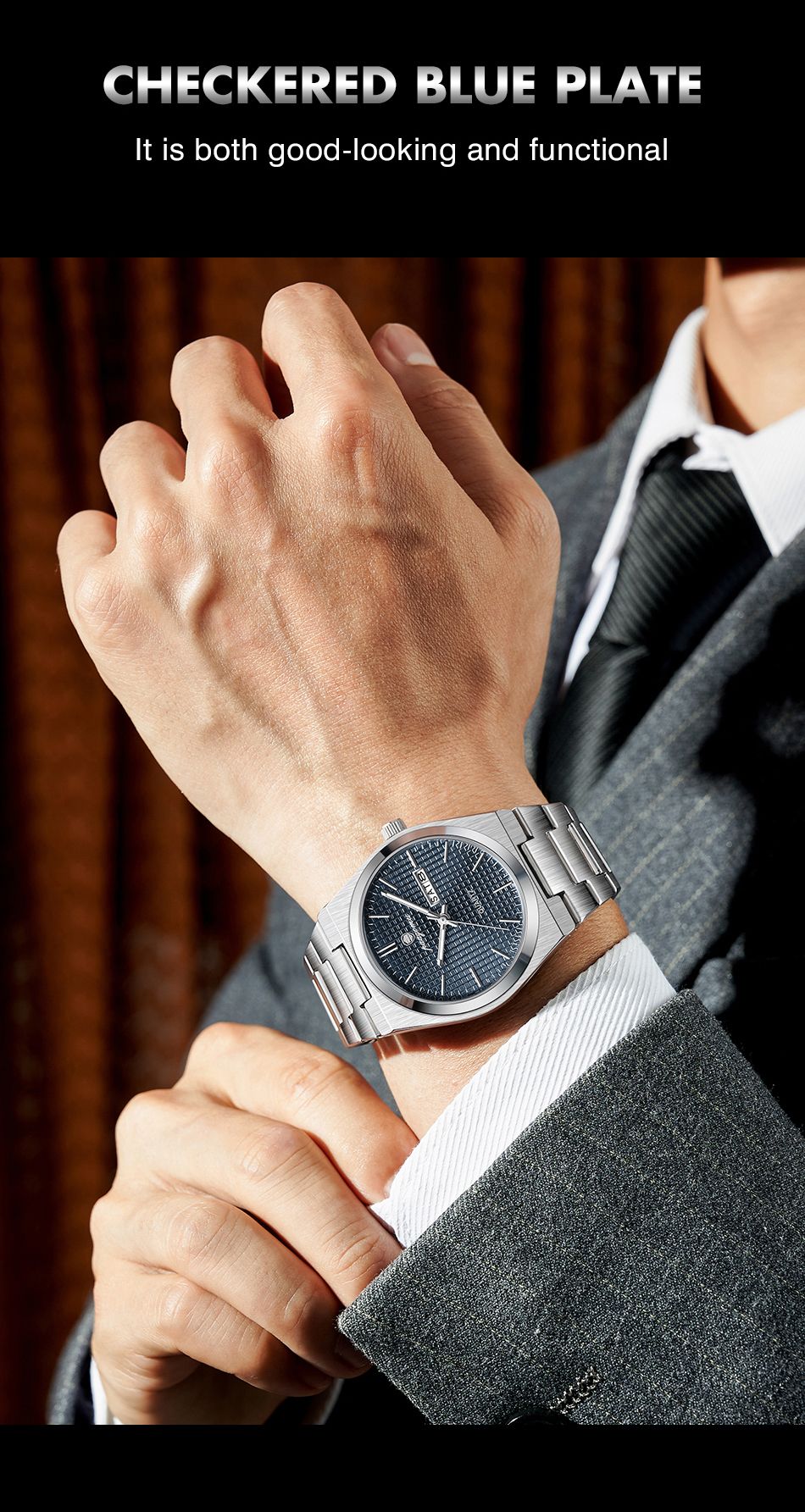 PAAZOMU Original Luxury Men Clock Fashion Luminous Waterproof Chronograph Date Watch For Man Leather Quartz Men's Watches Reloj