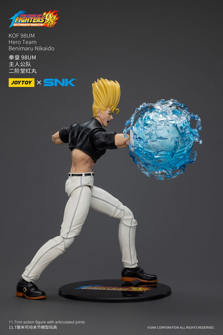 JOYTOY SNK 1/18 Action Figure KOF 98UM Hero Team Kyo Kusanagi Goro Daimon Benimaru Nikaido figures Toys Model