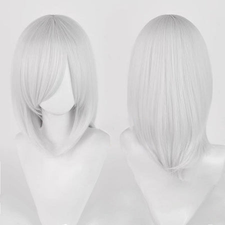 Cosplay Wigs Multicolor 16 Inch Short Straight Men's Wig Synthetic Heat Resistant Wigs for Anime Cosplay Halloween Party Use