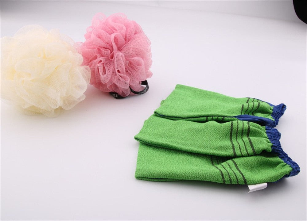 Exfoliating Bath Towel Korean Washcloth Body Massage Scrub Shower Towel SPA Portable Grain Brush Peeling Dead Skin Gloves Adults