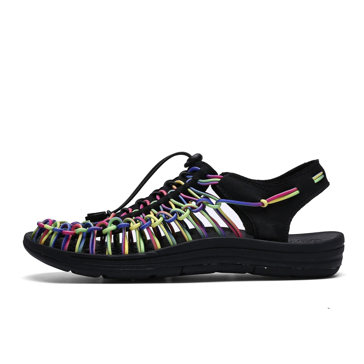 2024 New Arrival Summer Men's Shoes Breathable Beach Loafers Hand Woven Roman Sandals High Quality Men's Comfortable Flats