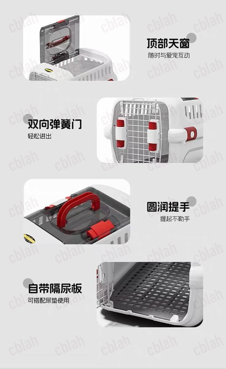2025 New Cat Carrier Airline Approved,Portable Pet Carrier TSA Approved for Travel,Anti-Anxiety Outdoor Cat Bag for Car,Home Use