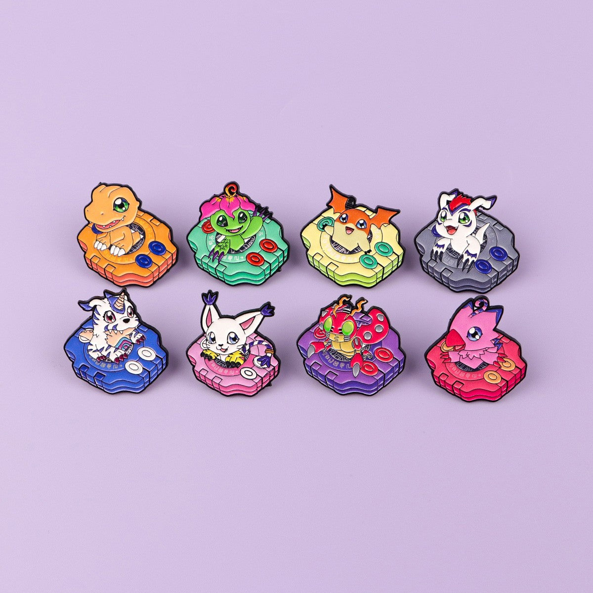 Anime Monster Enamel Pin Cartoon Badges on Backpack Brooches For Women Hat Lapel Pins Cosplay Accessories Toys Gifts