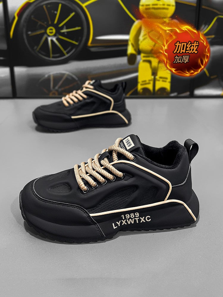 High Quality Sneaker Men Comfortable Lightweight Anti Slip Abrasion Resistant Soft Thick Sole Outdoor Casual Sport Shoes