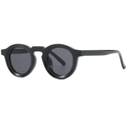 Round Sunglasses Women Men Punk Shades  Retro Trending Sun Glasses Clear Lens Frame UV400 Female Oculus Gafas