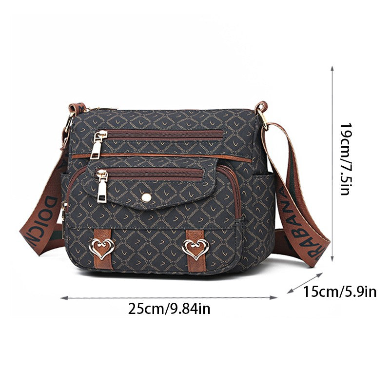 Soft Leather Luxury Handbag Bag For Women, Designer Shoulder Cross Body Bag For Women's Fashion Trend Messenger Crossbody Bag