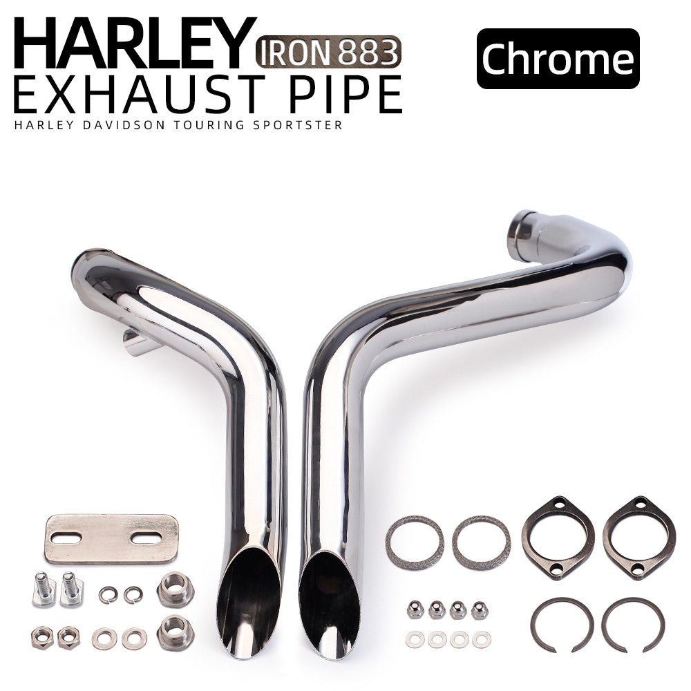 Exhaust Motorcycle  Escape Sportster Motorcycle Exhaust XL883 Elbow Bike For Softail Sportster 883 1200