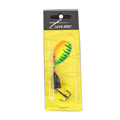 Metal laser rotating composite glitter noise lure bait, fake bait, lure bait, fishing gear swing artificial bait, hard bait