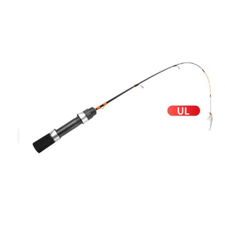 2 Section Winter Ice Fishing Rod Ultralight Design Spinning Type Spinning Rod 52cm Length Ultralight Fishing Pole Ice Fishing