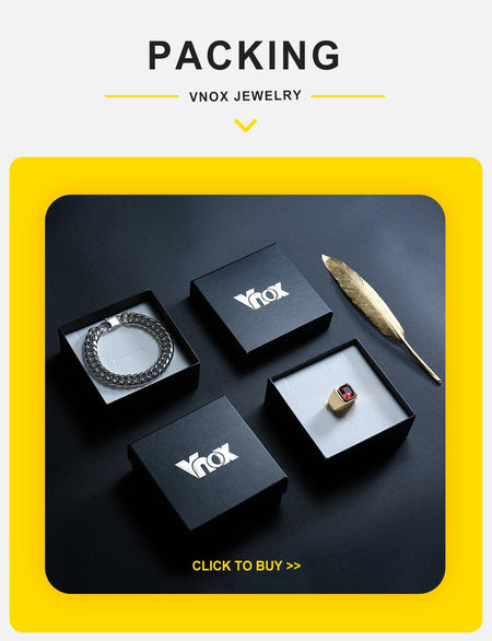 Vnox Stylish Blue Stone Necklaces for Men, Stainless Steel Cube Geometric Pendant Collar Jewelry, Birthday Party Gifts for Him