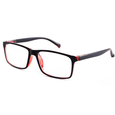 Reading Glasses for Men Women Sports Anti-blue Light Reading Eyewear Black Red Presbyopia Eyeglasses +100 to+400 glasses