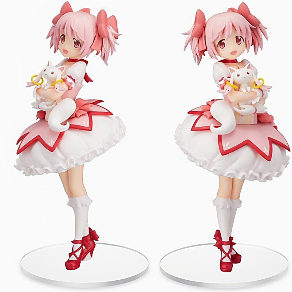 Anime Magikano 18cm Puella Magi Madoka Magica Figure PVC Model Doll Desktop Decoration Action Figurine Collecting Toys Kid Gifts