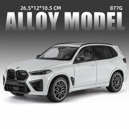 NEW 1:18 BMW X5M X5 F95 SUV Alloy Car Diecasts & Toy Vehicles Car Model Miniature Scale Model Car For Children