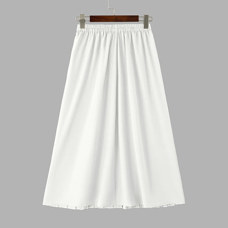 Autumn Skirts Plus Size 2025 ZANZEA Elegant Women High Waist Party Pleated Skirt Jupes Stylish Solid A-line OL Work Faldas Saia
