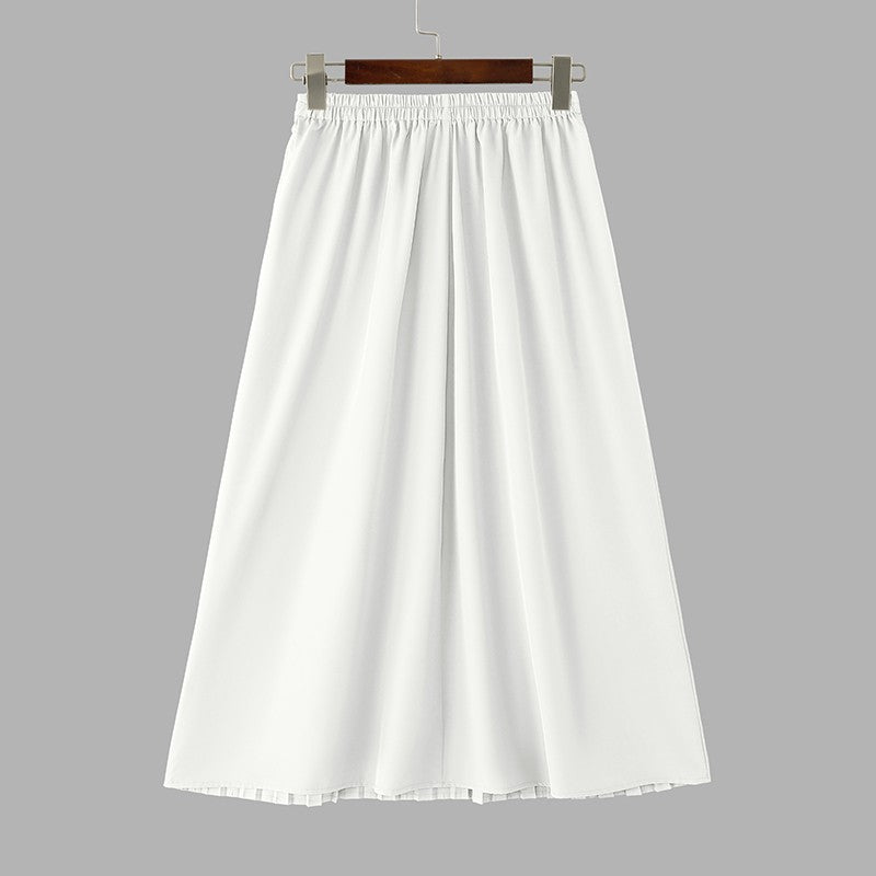 Autumn Skirts Plus Size 2025 ZANZEA Elegant Women High Waist Party Pleated Skirt Jupes Stylish Solid A-line OL Work Faldas Saia
